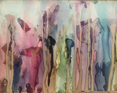 I am primarily a self-taught artist (abstract art, mixed media, mono-printing, and collage). I am a marketer and writer and have a great passion for telling stories using the written word. My art is an extension of that.